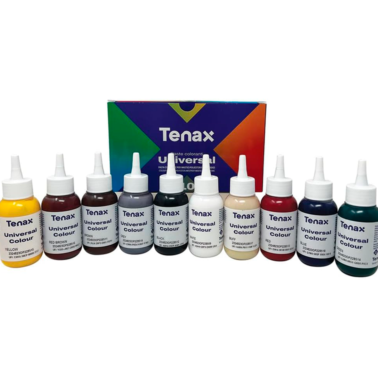 Kit Colorante Universal 10 Unidades - Tenax