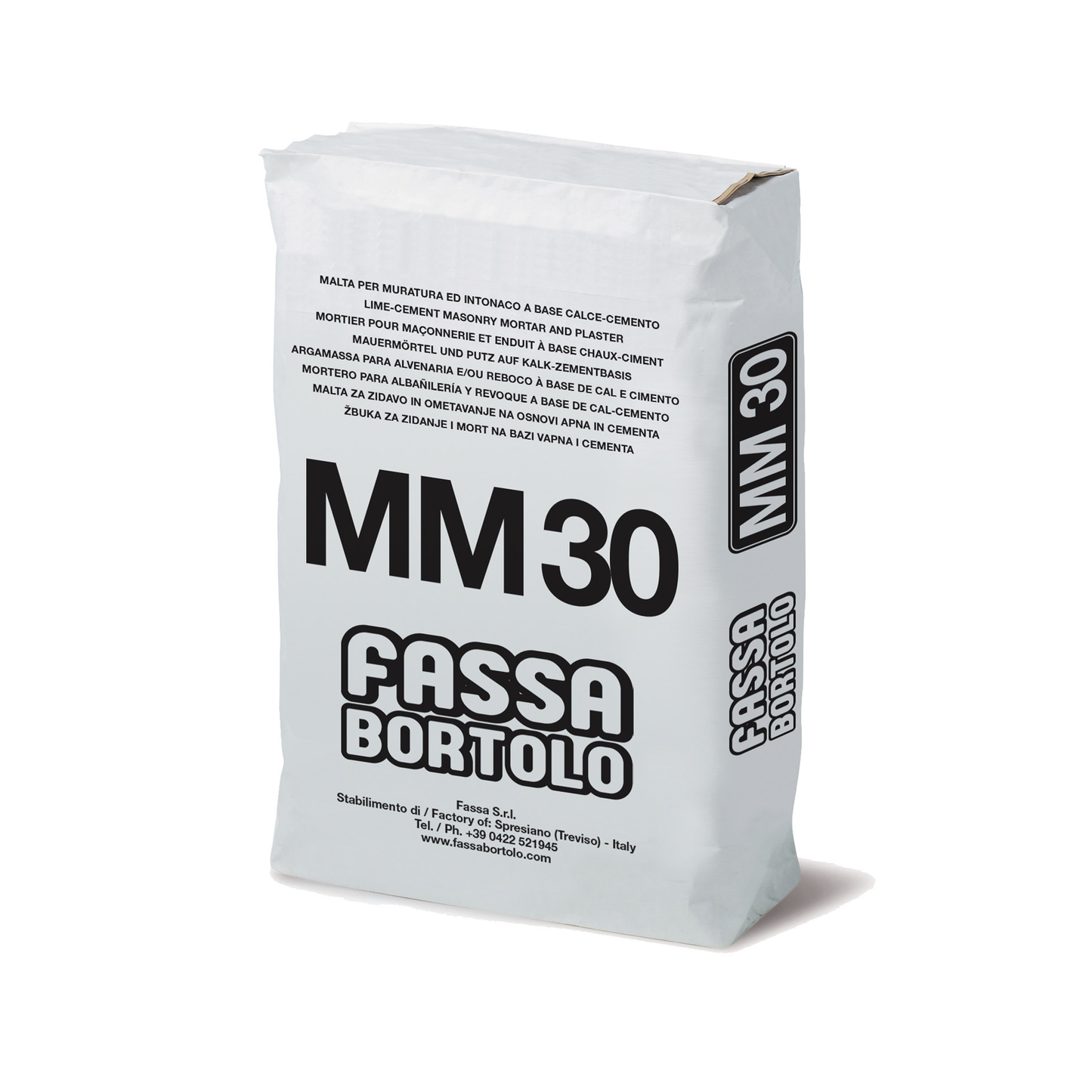 MM 30 - Argamassa cimentícia para alvenaria - Fassa Bortolo