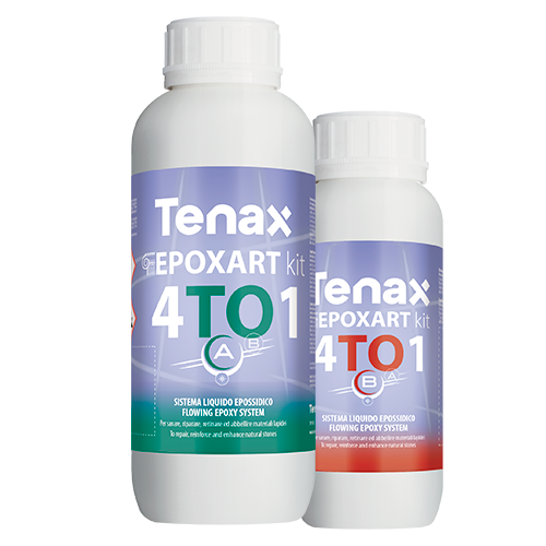 Kit Epoxart 4 para 1 - Para revestimento de resina - triagem e reparo - Tenax