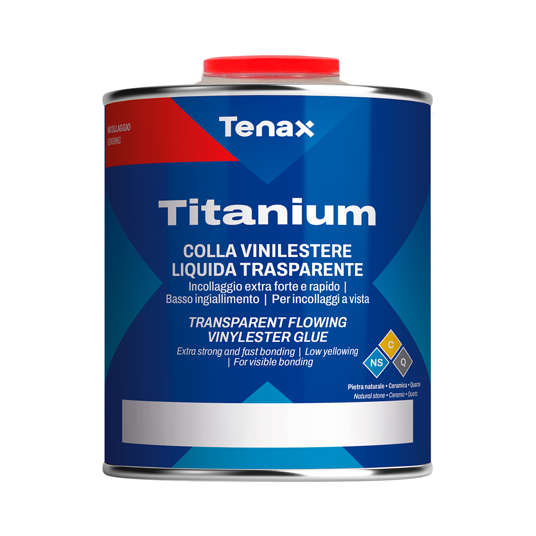 Titanium Líquido - COLA LÍQUIDA TRANSPARENTE DE VINILÉSTER - Tenax