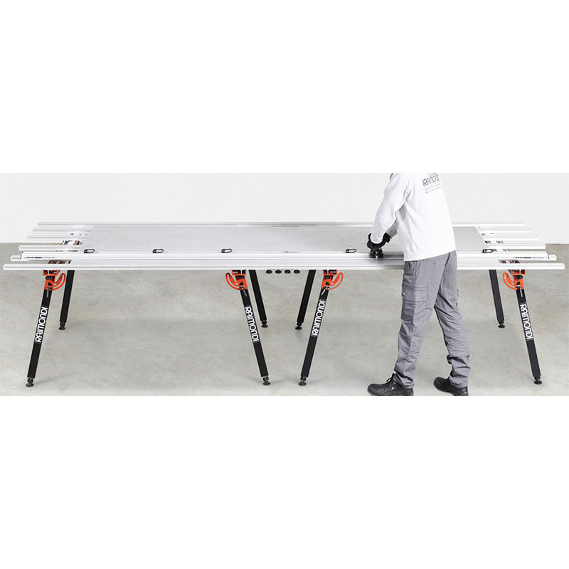 Raizor - Régua de corte de grandes formatos de 2 x 160 cm com separador SNAP