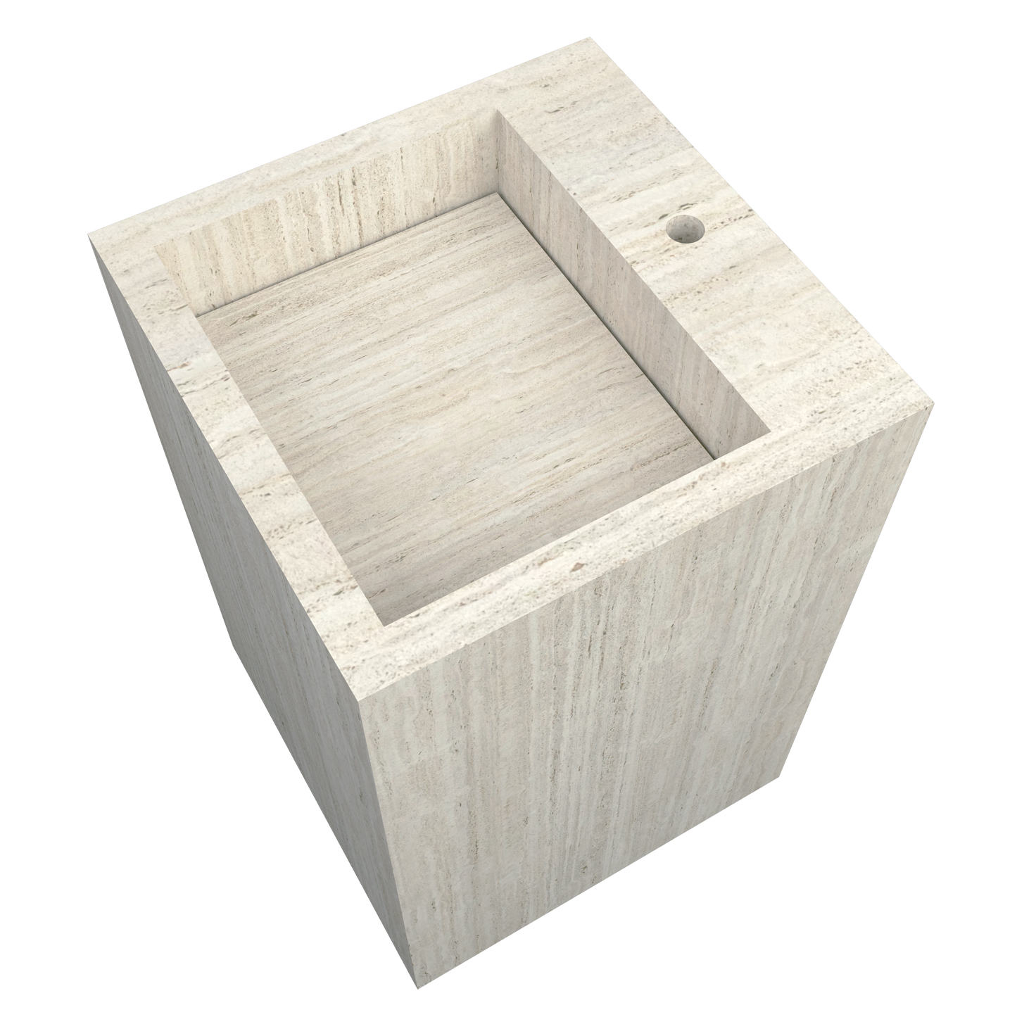 Lavatório Verona Torre em DEKTON 4 mm - 90X60X50