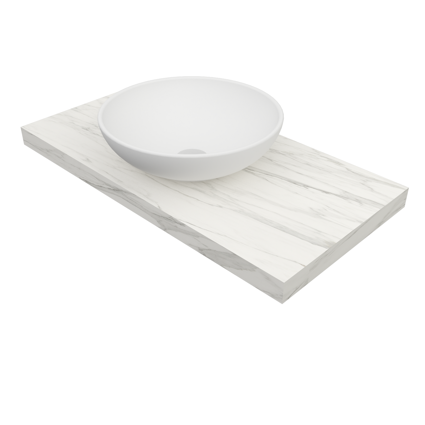 Lavabo Lavabo doppio sovrapposto mod. Giulia - 150x55x15 cm