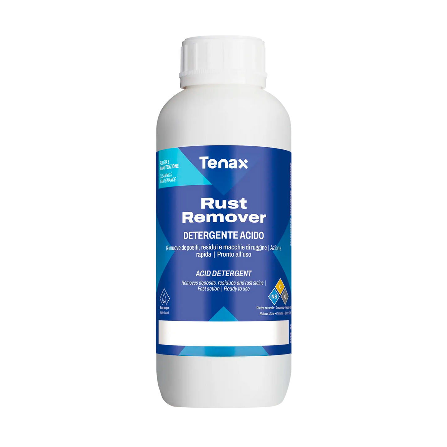 Rust Remover - Detergente Ácido - Remoção rápida 1 Litro - Tenax