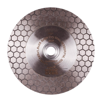 DISCO DE CORTE DIAMANTADA 1A1R Ø115mm e Ø 125mm - EDGE DRY