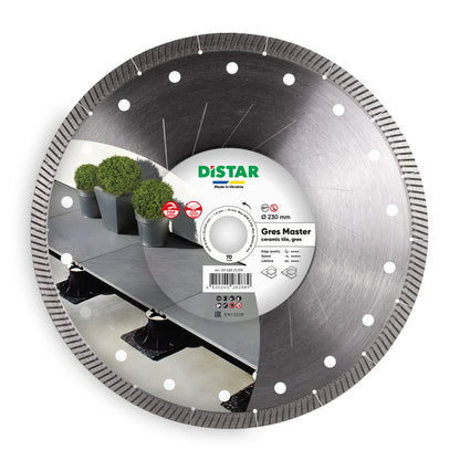 DISCO DE CORTE DE DIAMANTE 1A1R Ø 115 mm a Ø 230 mm GRES MASTER