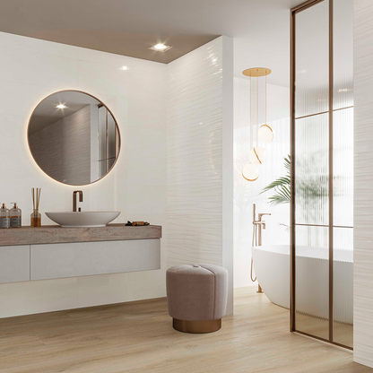 Pavimento Raffaello Cerâmico 10 mm - Placas vários formatos - Rocersa