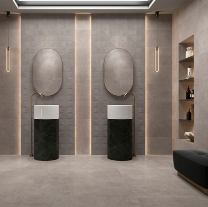 Pavimento Nomade Cerâmico 10 e 20 mm - Placas vários formatos - Rocersa