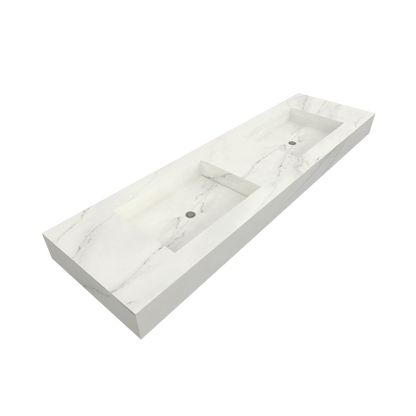 Lavabo Cuba mod. Livia - 150 x 55 x 15 cm 