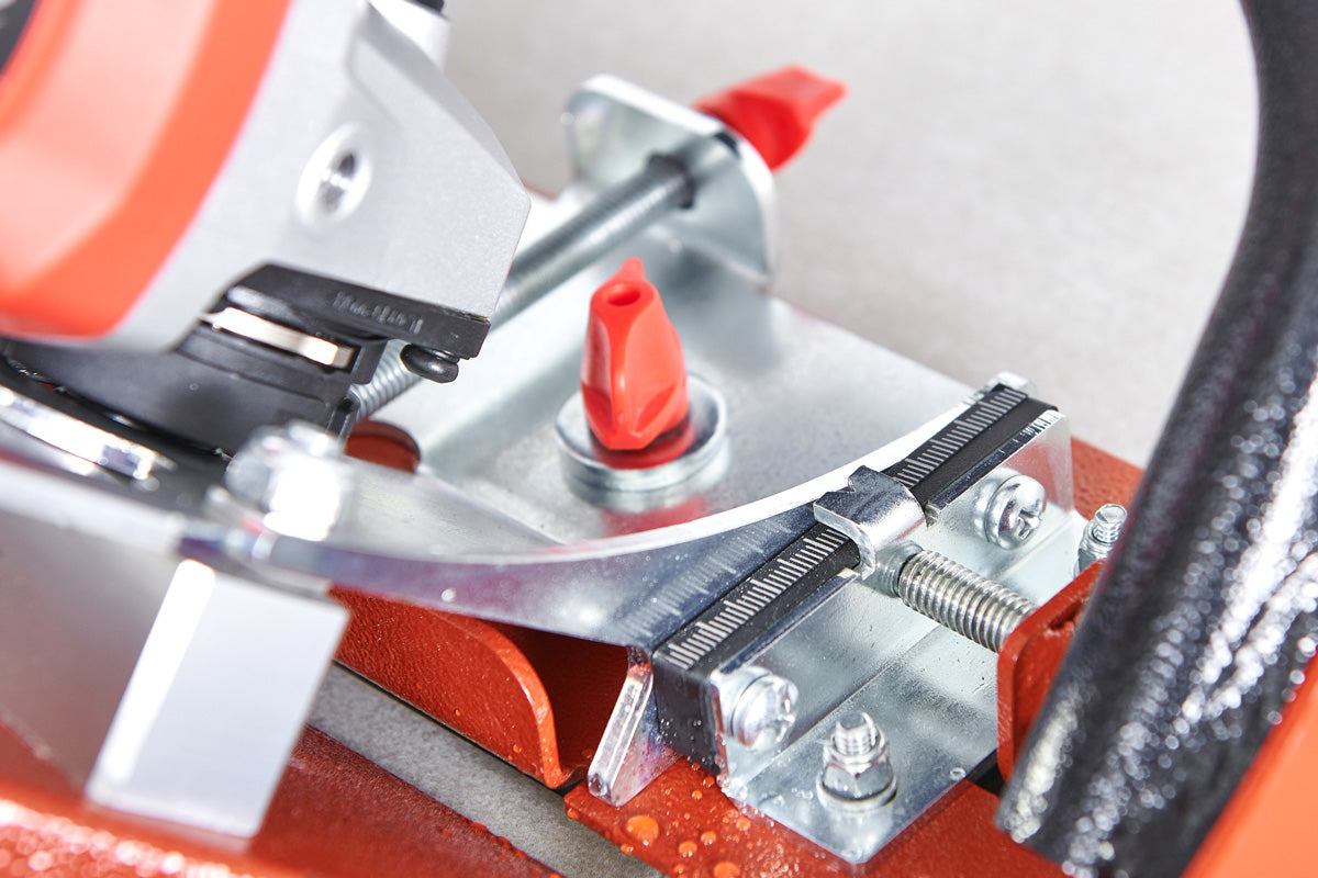 Dispositivo de chanfre para Rebarbadora