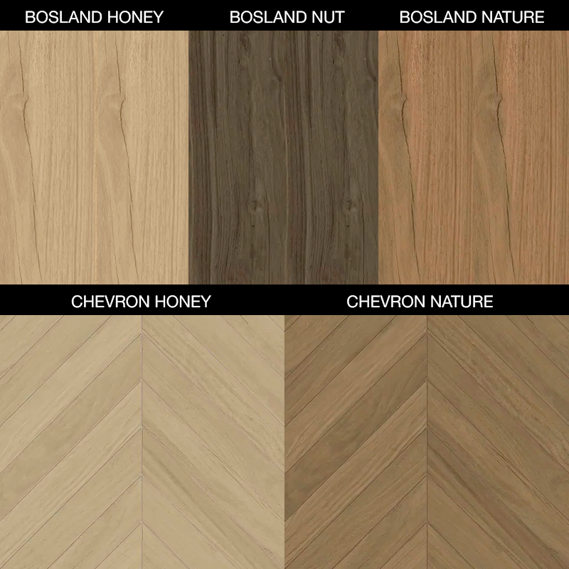 Pavimento Bosland Cerâmico 7 e 20 mm - Placas vários formatos - Rocersa