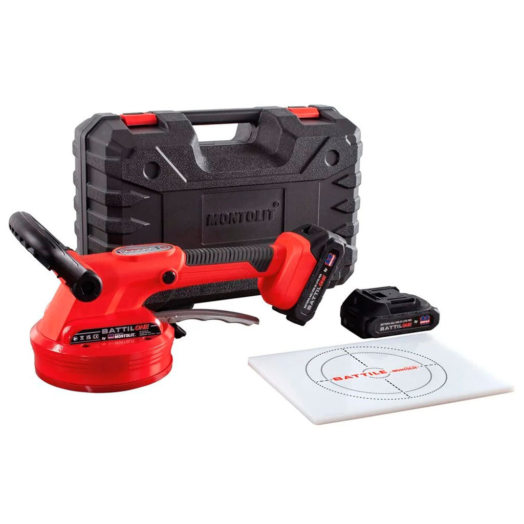 BATTILONE – Ventosa de batimento a bateria de 20 V para azulejos e lajes
