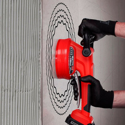 BATTILONE – Ventosa de batimento a bateria de 20 V para azulejos e lajes