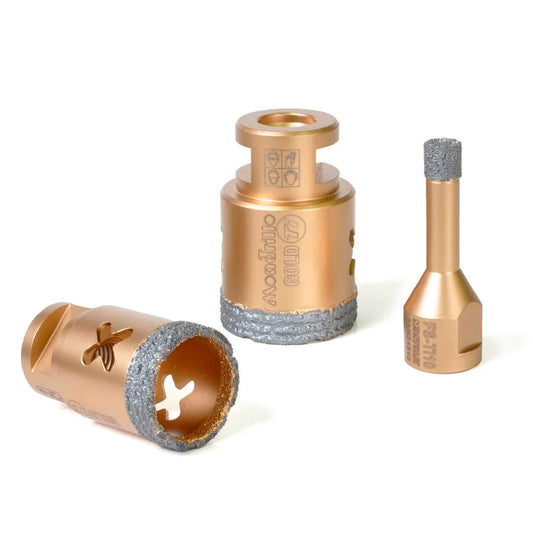 BROCA MONTOLIT MONDRILLO GOLD TITANIUM Ø6 - Ø120