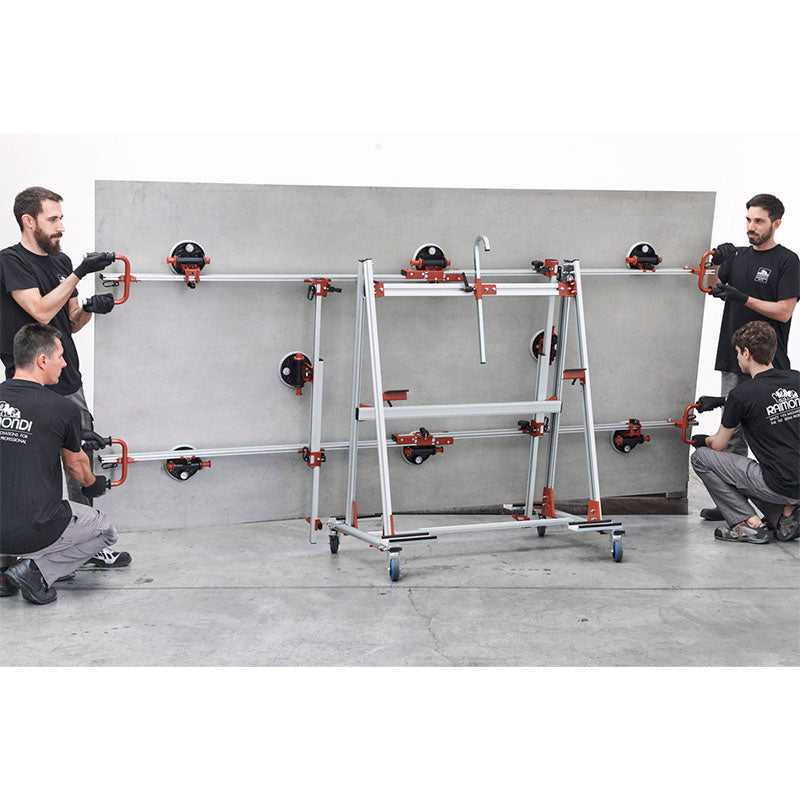 CAM ADV - Carro de transporte e armazenamento de placas de grande formato