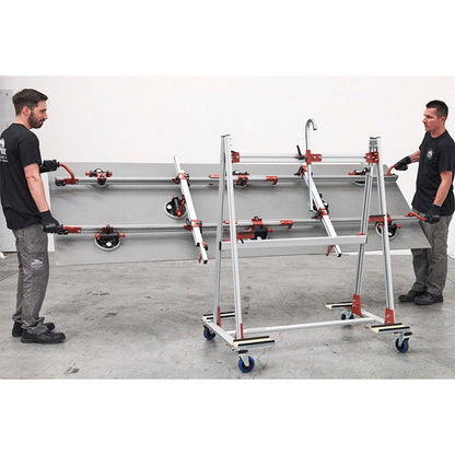 CAM ADV - Carro de transporte e armazenamento de placas de grande formato