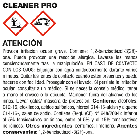 CLEANER PRO - Fila - Limpa em profundidade e mantém a higiene
