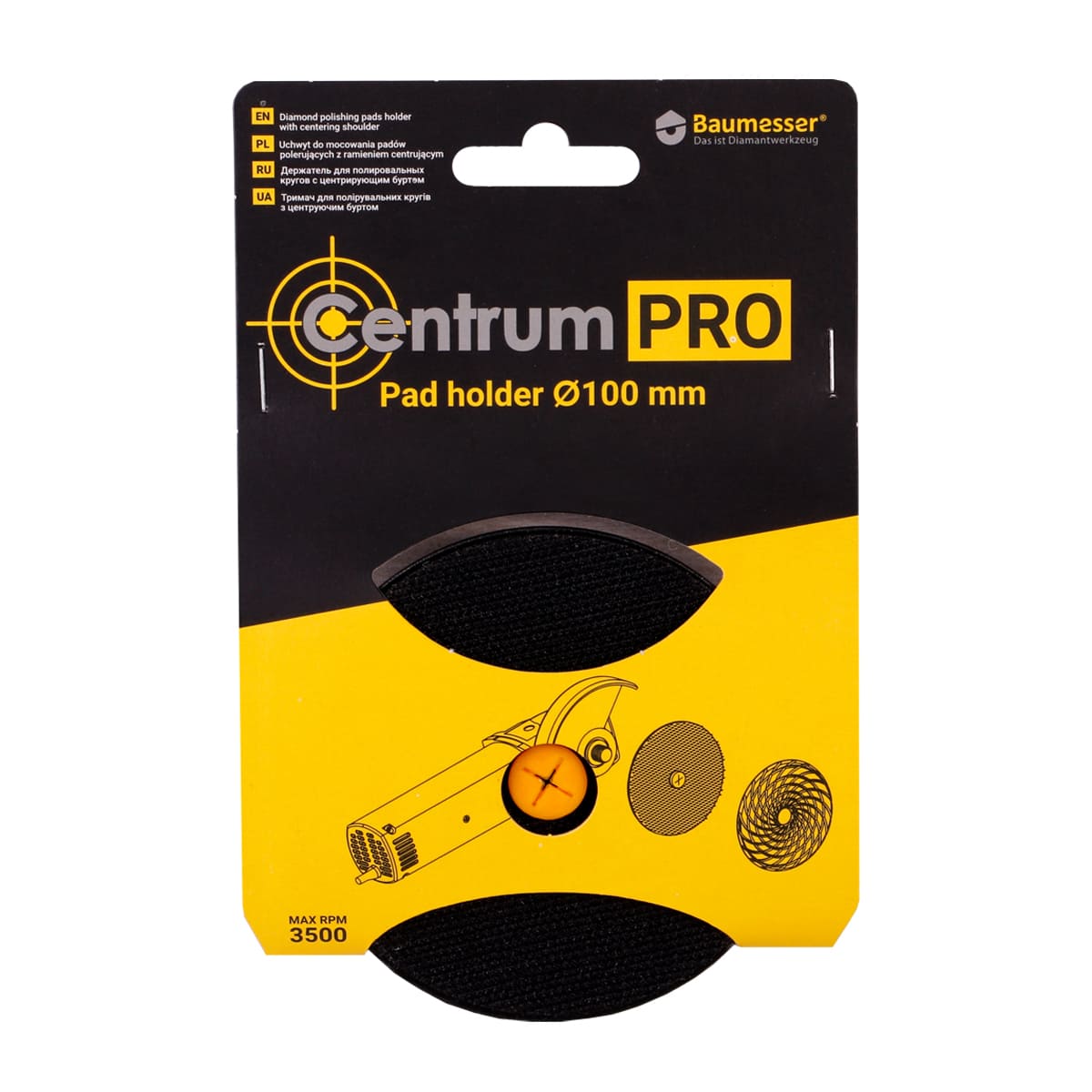 SUPORTE DE ALMOFADA 100*14,7*M14 CENTRUM PRO 2.0