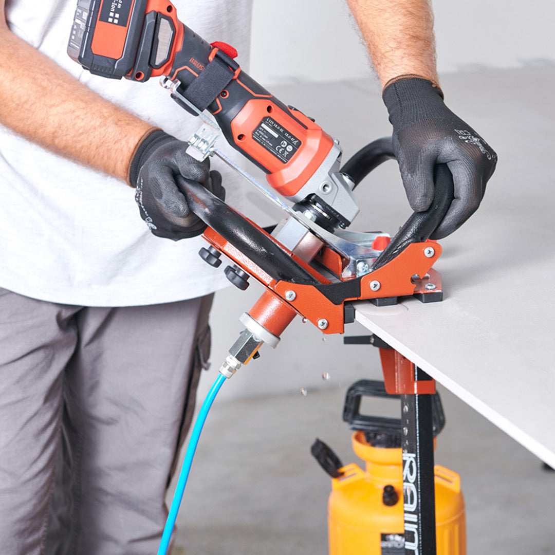 Dispositivo de chanfre para Rebarbadora