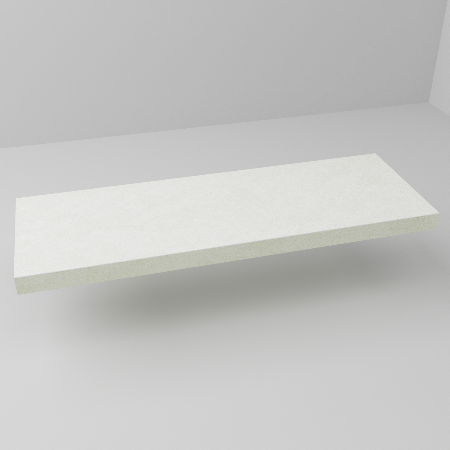 Stair Treads Box model with LED below - 30 x 100 cm coated with 8mm Ceramic