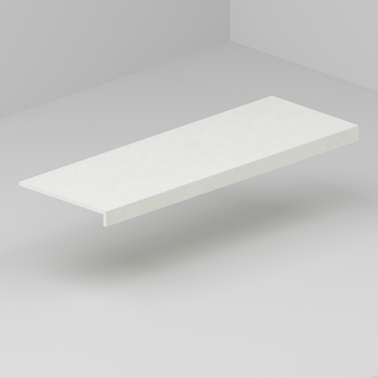 Stair Treads Box model with LED below - 30 x 100 cm coated with 8mm Ceramic