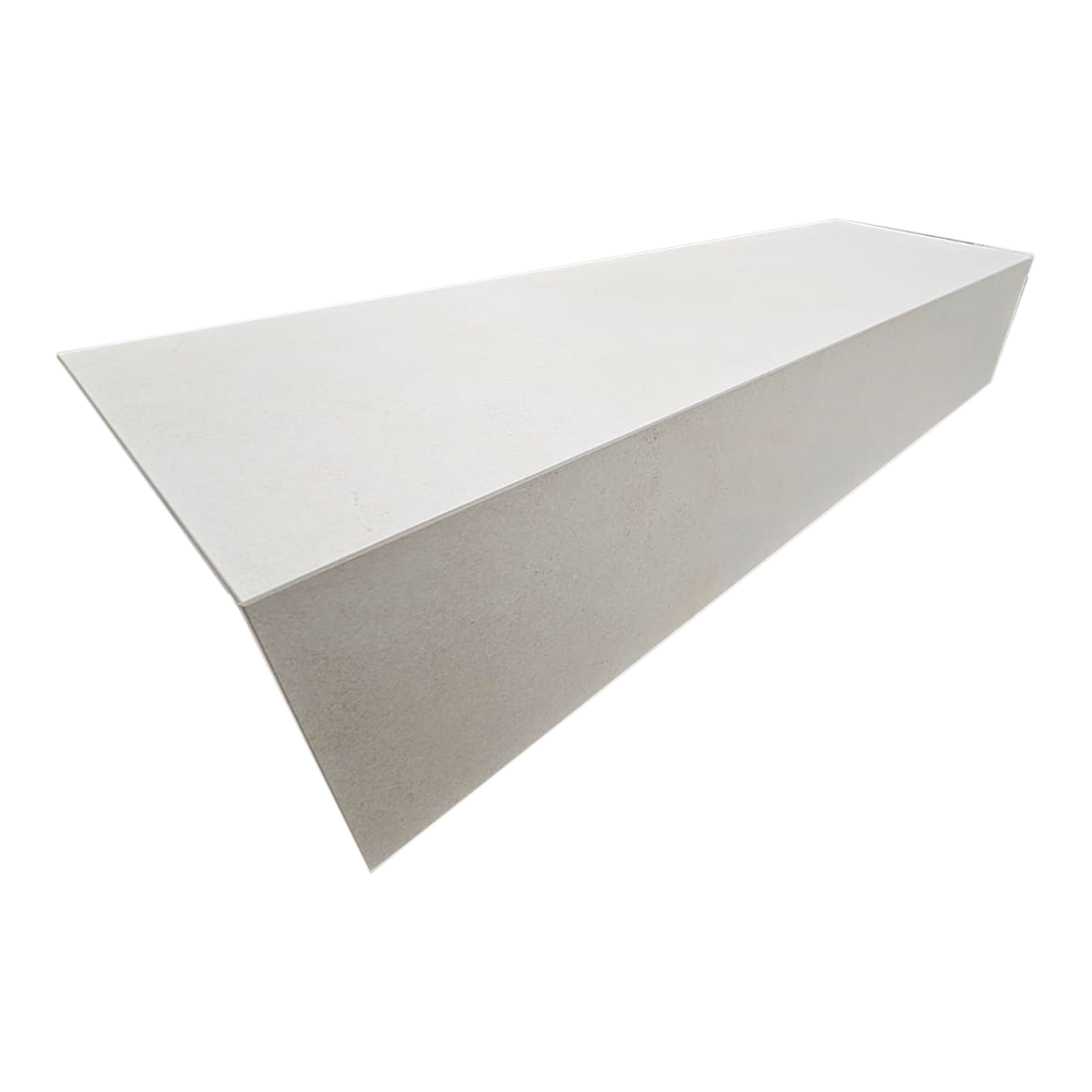 Stair Treads Box model with LED below - 30 x 100 cm coated with 8mm Ceramic