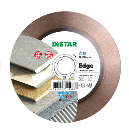 DIAMOND CUTTING DISC 1A1R Ø 180 mm to Ø 250 mm EDGE