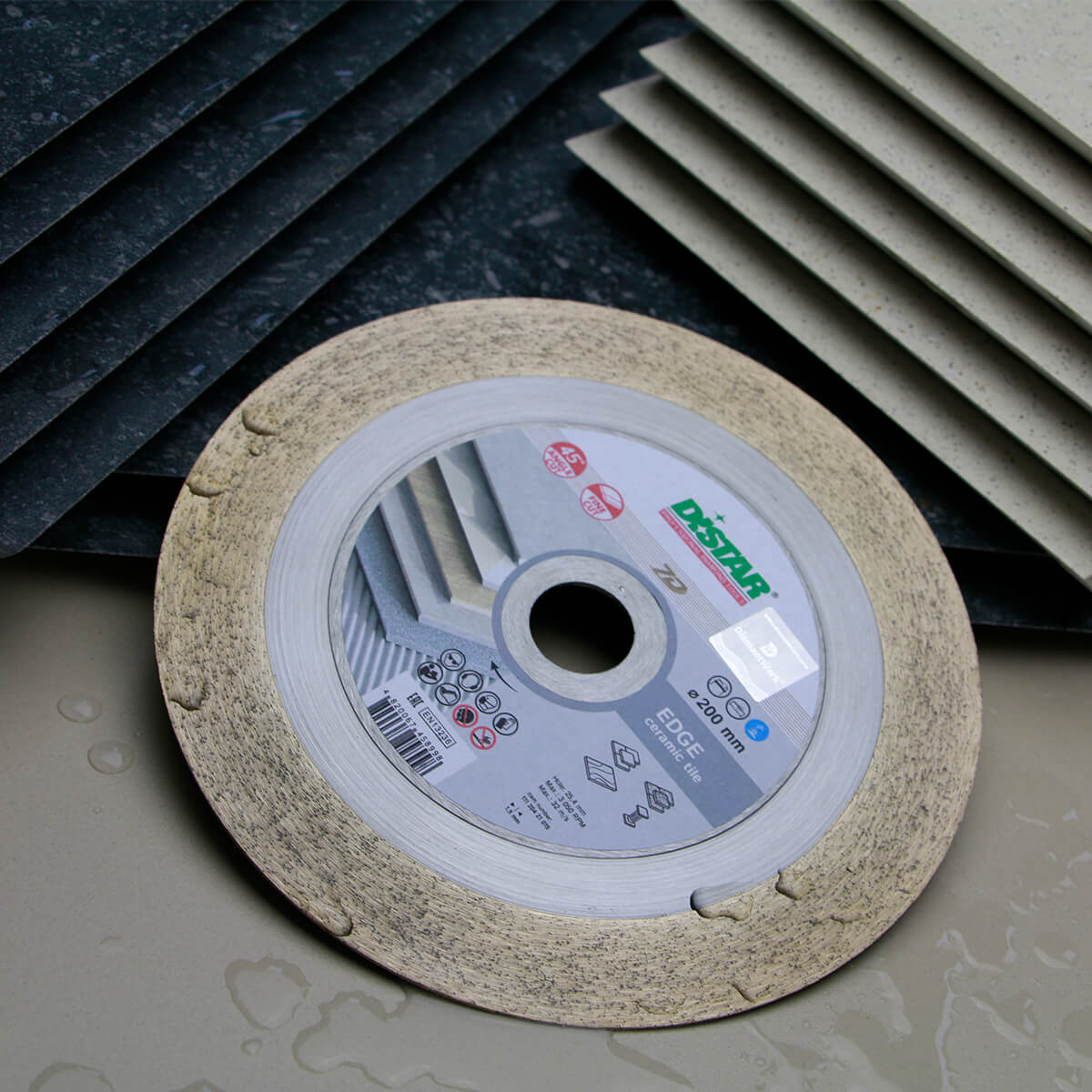 DIAMOND CUTTING DISC 1A1R Ø 180 mm to Ø 250 mm EDGE