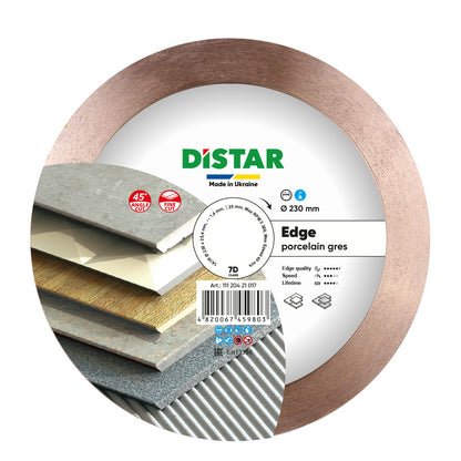 DIAMOND CUTTING DISC 1A1R Ø 180 mm to Ø 250 mm EDGE