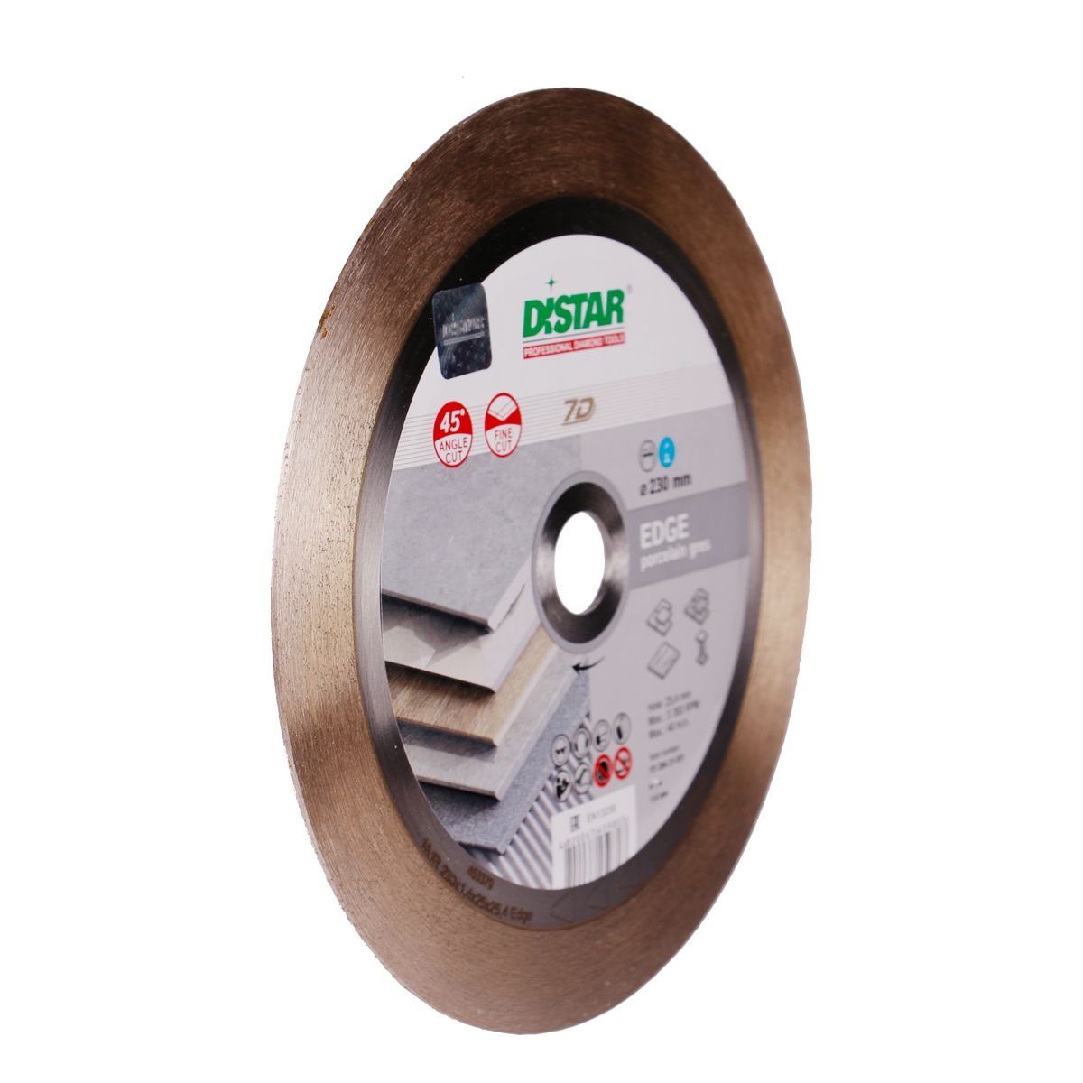 DIAMOND CUTTING DISC 1A1R Ø 180 mm to Ø 250 mm EDGE