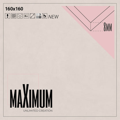 ETNA - 8mm Ceramic Coating - 160 x 160 cm Panels - Prissmacer MAXIMUM