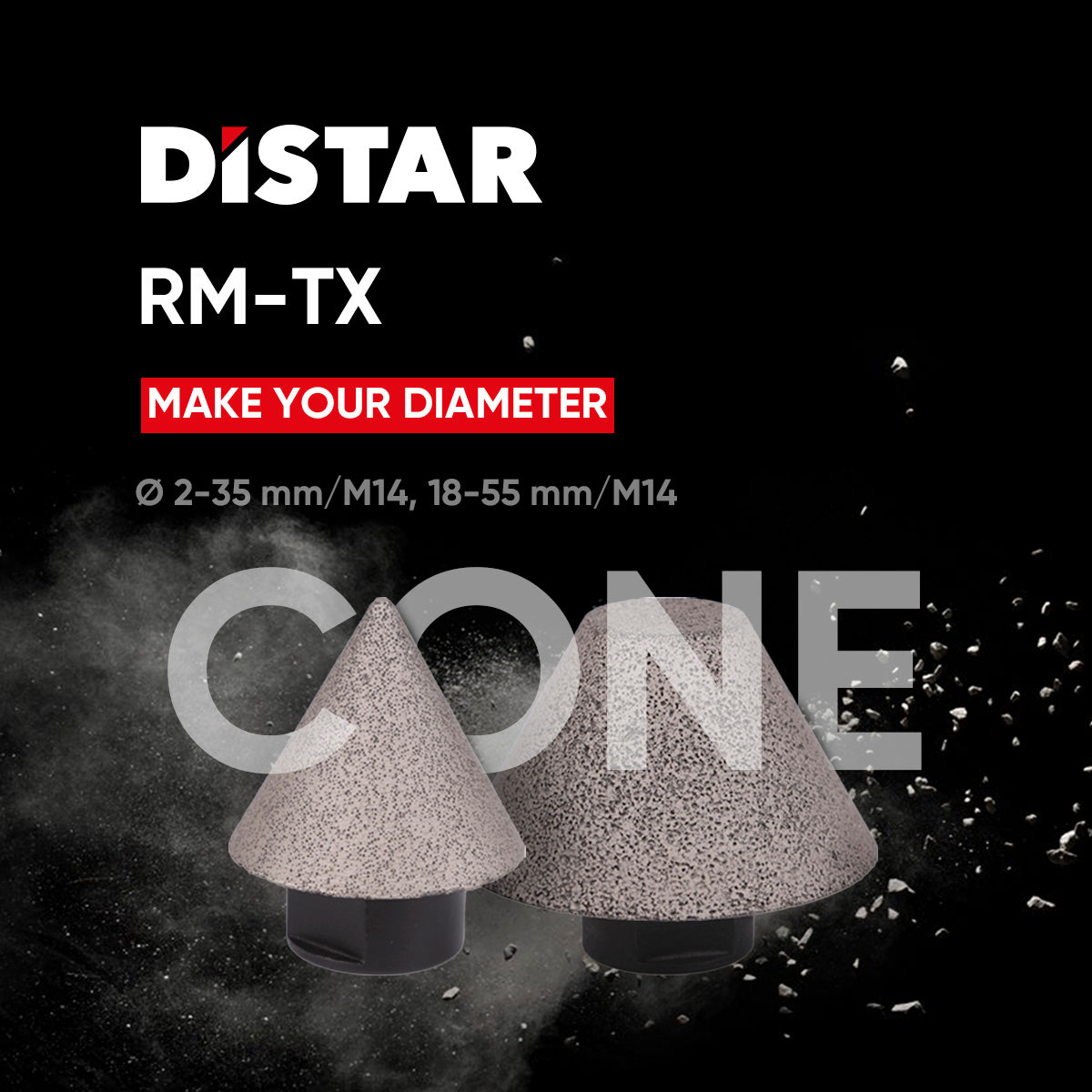 FRESNA CONE - DIAMANTADO CONE 2-35/M14