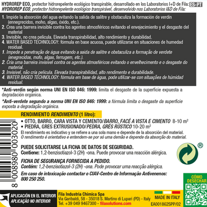 HYDROREP ECO - Fila - Proteção Hidrorepelente Ecológica