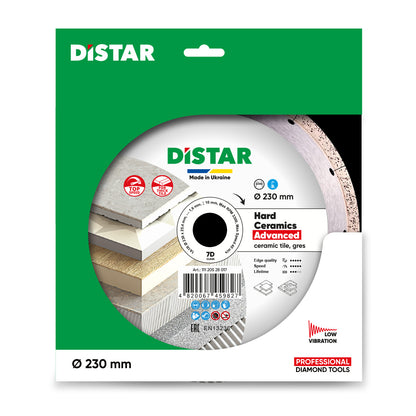 DISCO DE CORTE DE DIAMANTE 1A1R Ø 200 mm a Ø 300 mm CERÂMICA DURA AVANÇADA