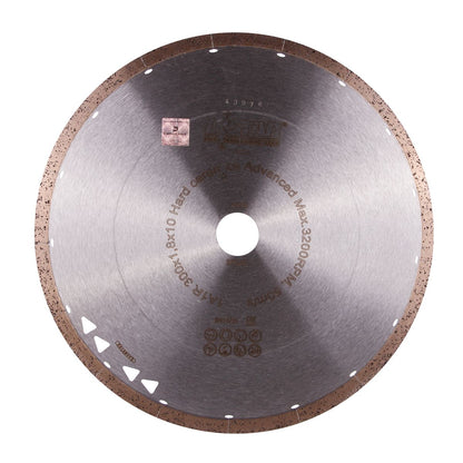 DISCO DE CORTE DE DIAMANTE 1A1R Ø 200 mm a Ø 300 mm CERÂMICA DURA AVANÇADA