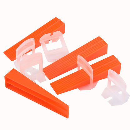 KIT Nivelador para Pavimento e Revestimento - 500 Niveladores + 100 Cunhas