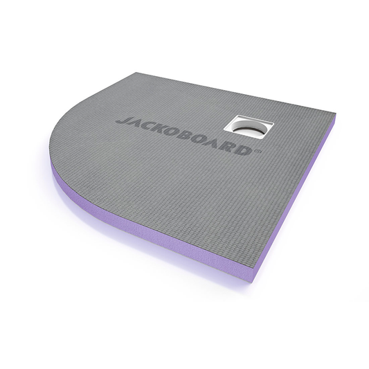 Jackoboard® Aqua Quad redondo descentrado - Base de duche