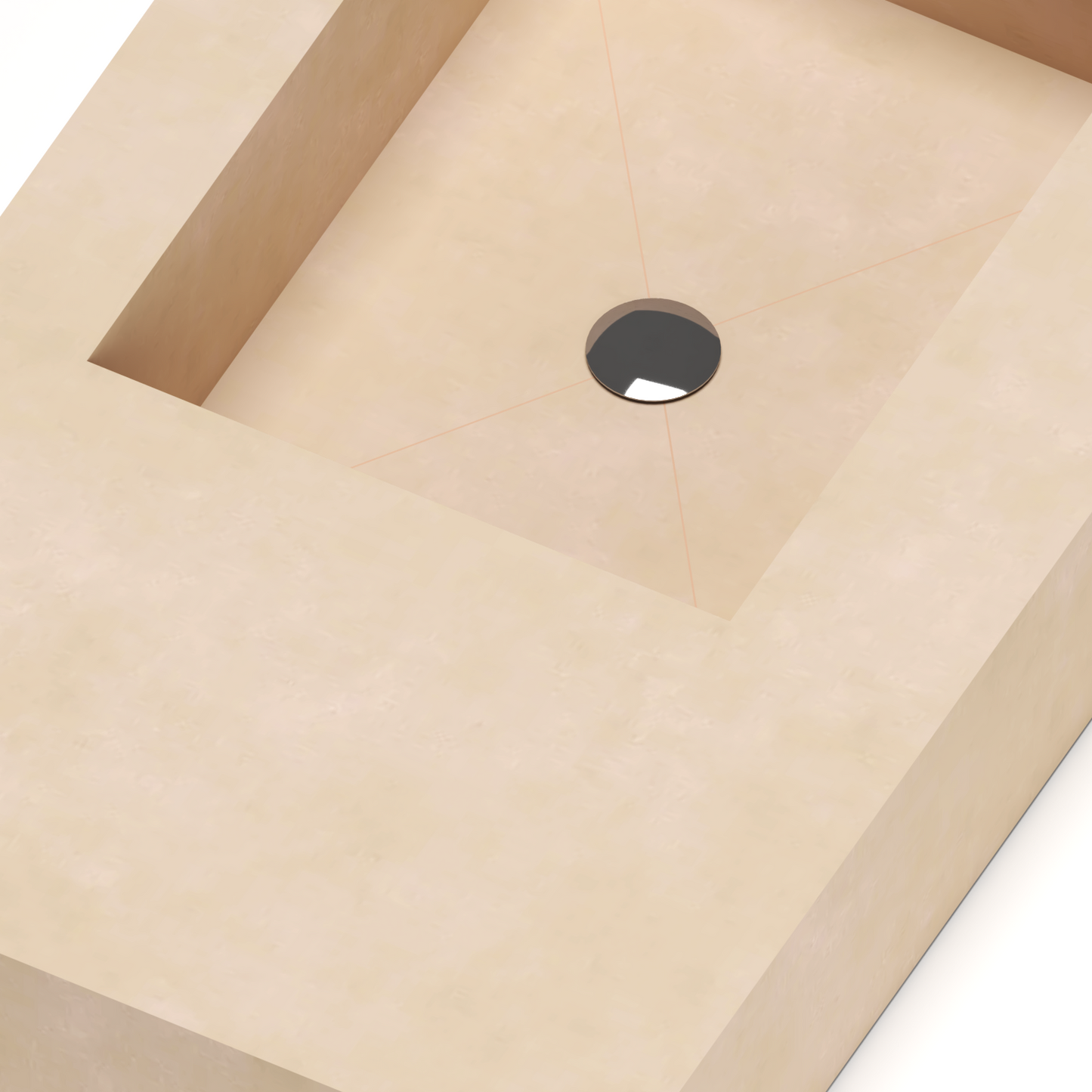 Lavatório para Casa de Banho 120 x 55 x 15 - Neolith