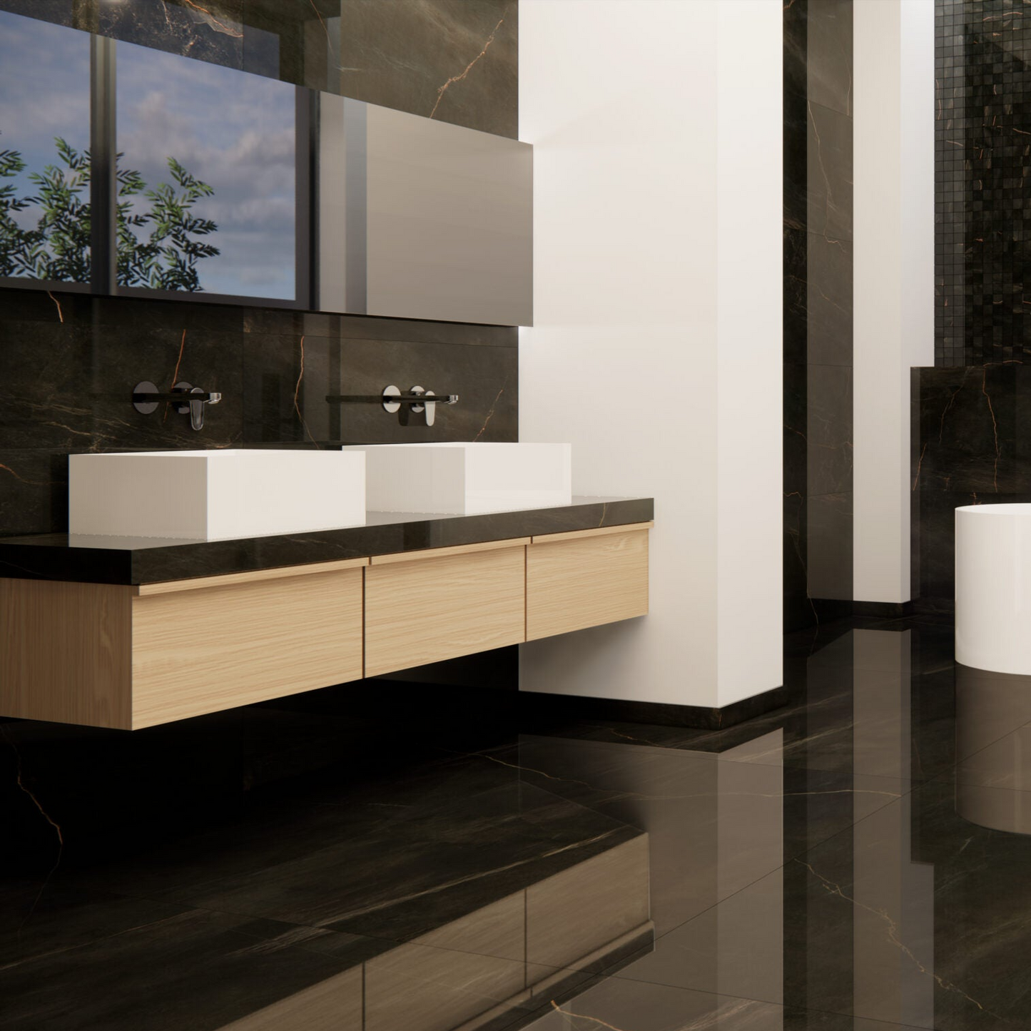 MIND - Revestimento Cerâmico 8mm - Placas 160 x 160 cm - Prissmacer MAXIMUM