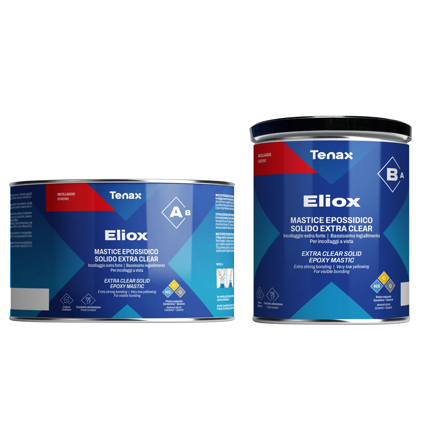 Eliox Mastique Epóxi A+B Cola Extra Forte - Tenax