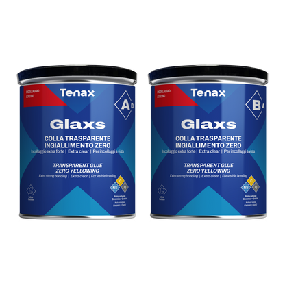 Kit Colla Glaxs Original COLA SÓLIDA TRANSPARENTE ZERO AMARELAMENTO - Tenax