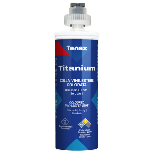 Titanium Cartucho - Cola transparente e colorida - Tenax