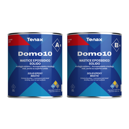 Domo 10 A+B Mástique epóxi sólido - Tenax