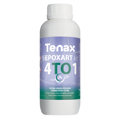 Kit Epoxart 4 para 1 - Para revestimento de resina - triagem e reparo - Tenax