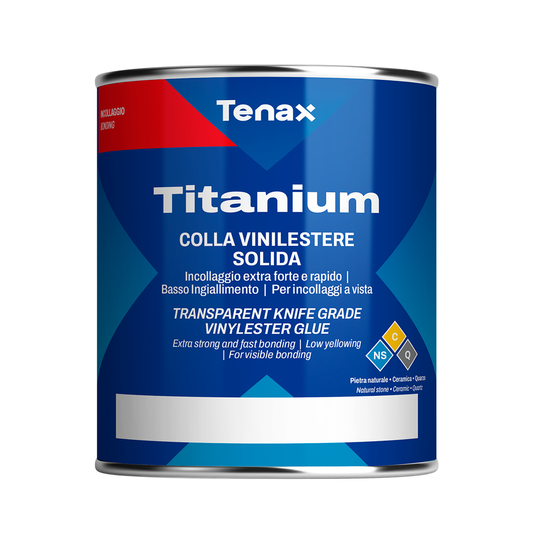 Titanium Knife - COLA DE VINILÉSTER SÓLIDO - Tenax