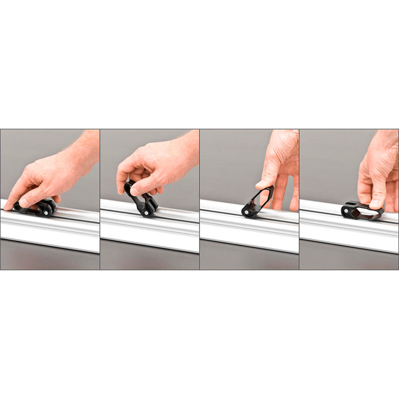 Raizor - Régua de corte de grandes formatos de 2 x 160 cm com separador SNAP