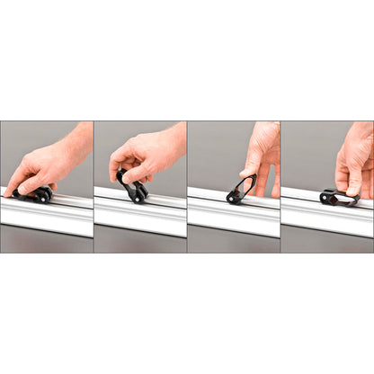 Raizor - Régua de corte de grandes formatos de 2 x 160 cm com separador SNAP