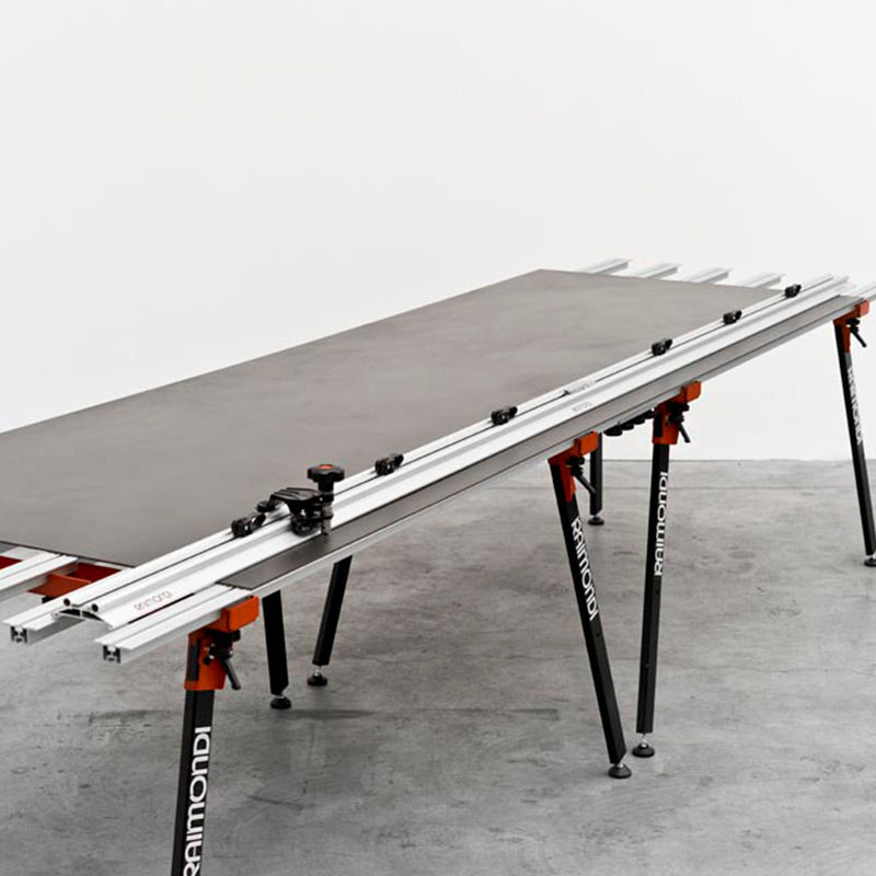 Raizor - Régua de corte de grandes formatos de 2 x 160 cm com separador SNAP