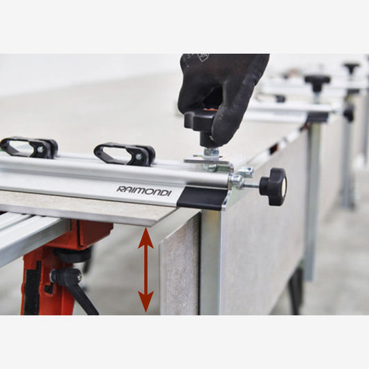 Tip-Top dispositivo para colagem de topos em bancadas e degraus - Raimondi