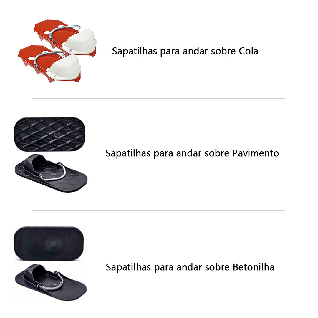 Plataformas para andar sobre o pavimento